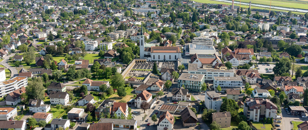 LL38_Luftbild Zentrum@Lukas Hämmerle