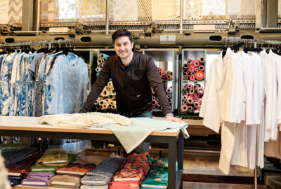 Claus Tyler Pop up in Lustenau – internationale Mode trifft auf Stickerei
