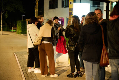 Lange. Nacht der Musik Mai_Bushaltestelle_2022@Marcel Hagen