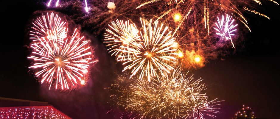 Der Lustenauer Kirchplatz ist der beliebte Treffpunkt am Silvesterabend. Der Lustenauer Kirchplatz ist der beliebte Treffpunkt am Silvesterabend.