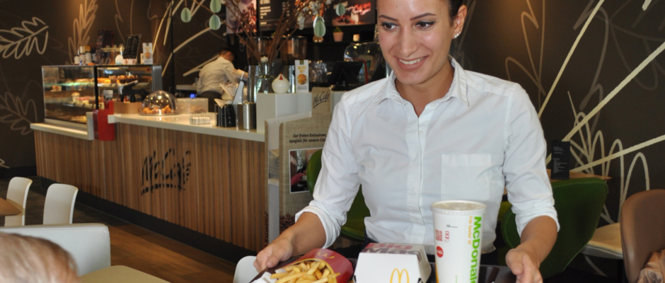 McDonaldsTischservice McDonaldsTischservice
