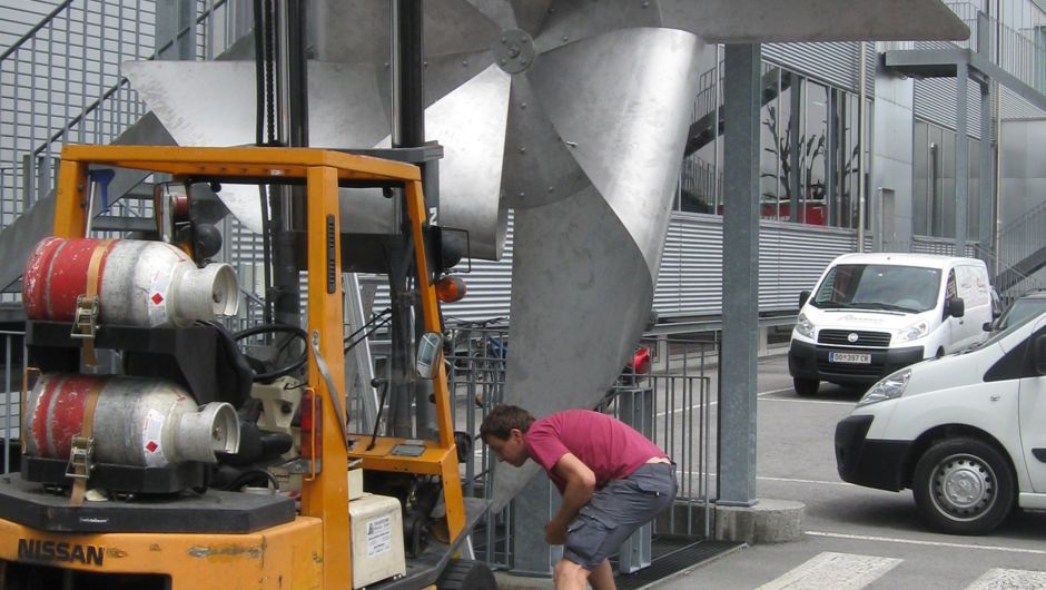 Das neue Kilbi-Windrad entsteht. 5