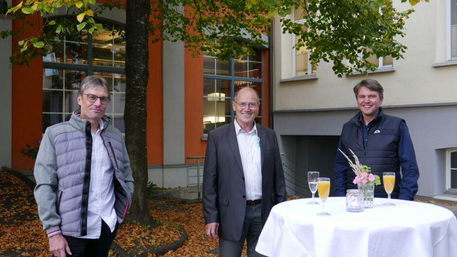 Eröffnung Freiraum_2020_Raimund_Zirker_Franz_Rüf_Kurt_Fischer@Christoph Gilhaus Eröffnung Freiraum_2020_Raimund_Zirker_Franz_Rüf_Kurt_Fischer@Christoph Gilhaus