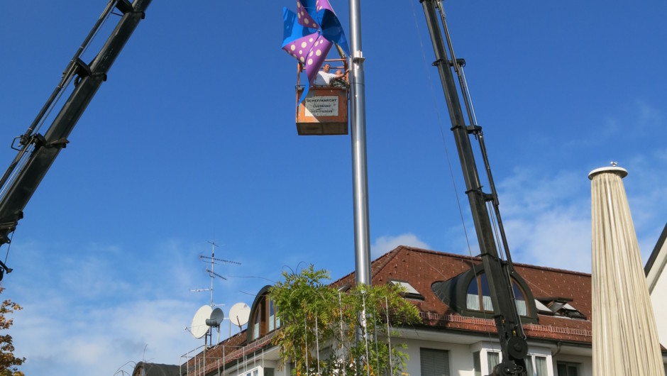 Das neue Kilbi-Windrad entsteht. 9