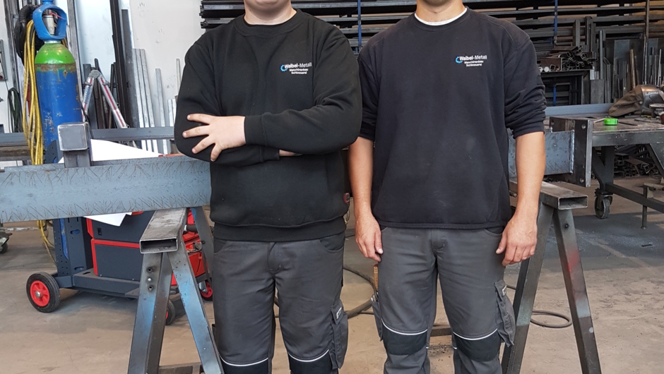 Lehrling bei Waibel Metall Lehrling bei Waibel Metall