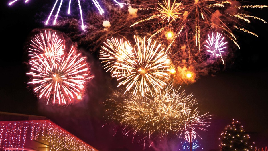 Der Lustenauer Kirchplatz ist der beliebte Treffpunkt am Silvesterabend. Der Lustenauer Kirchplatz ist der beliebte Treffpunkt am Silvesterabend.